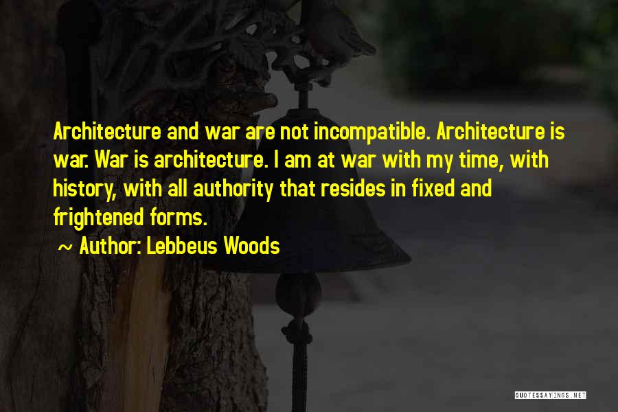 Architecture And History Quotes By Lebbeus Woods