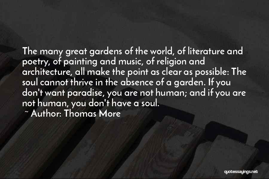 Architecture And Music Quotes By Thomas More