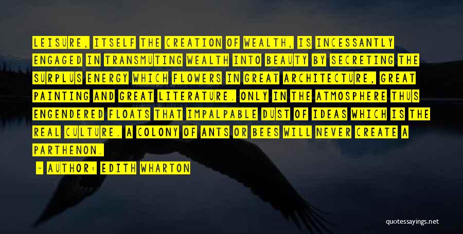 Architecture Beauty Quotes By Edith Wharton