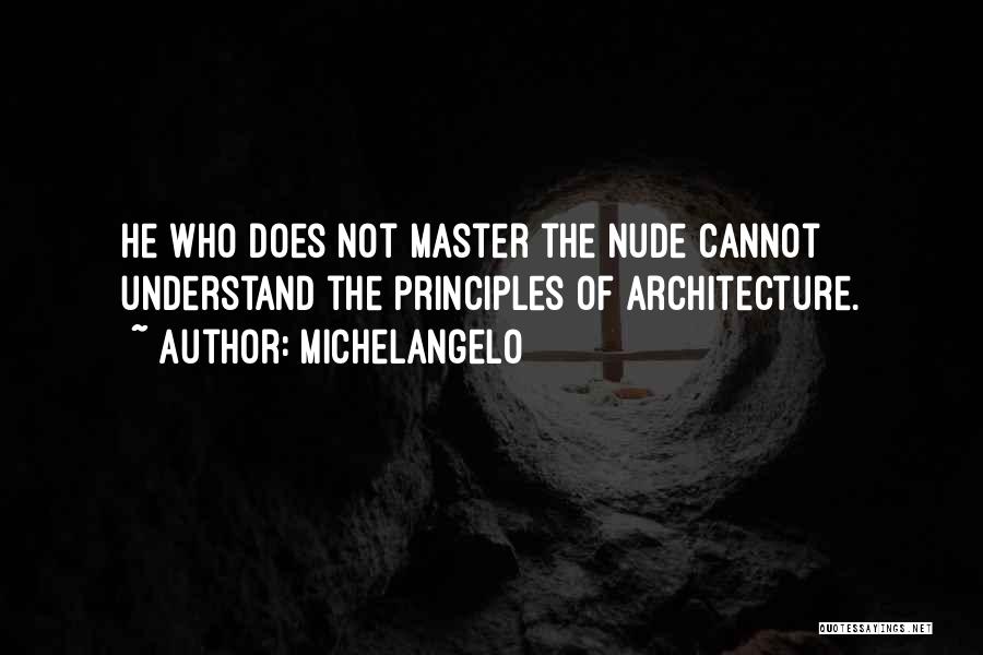 Architecture Beauty Quotes By Michelangelo