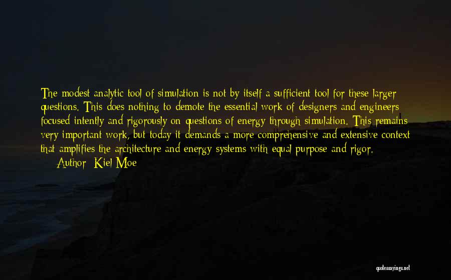 Architecture Context Quotes By Kiel Moe