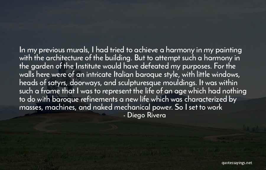 Architecture Style Quotes By Diego Rivera