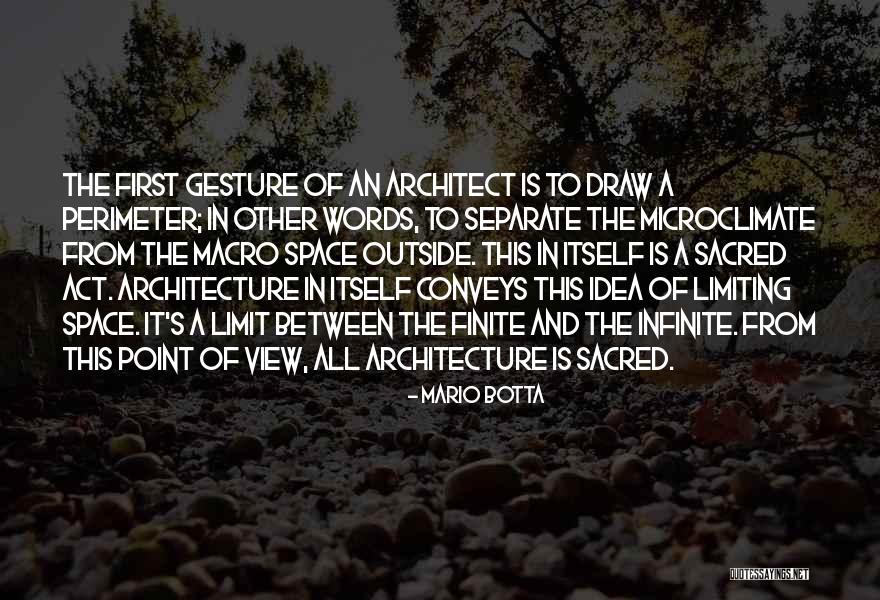 Architecture To Draw Quotes By Mario Botta Architecture To Draw Quotes By Mario Botta