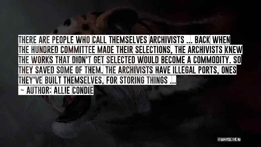 Archives Quotes By Allie Condie