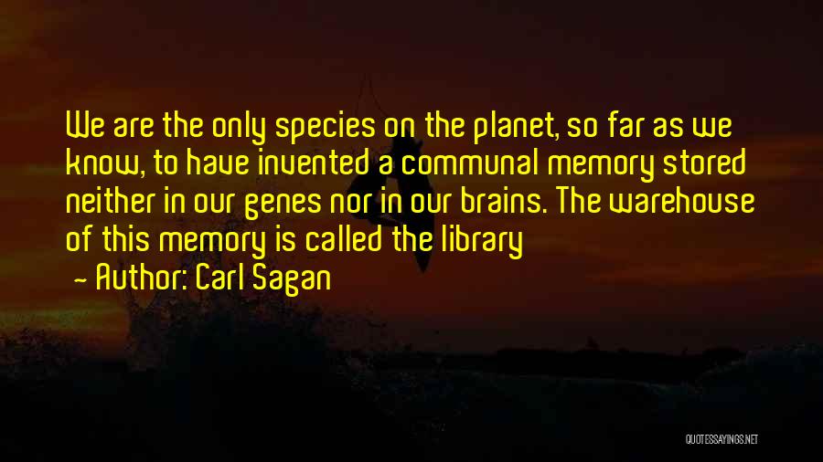 Archives Quotes By Carl Sagan
