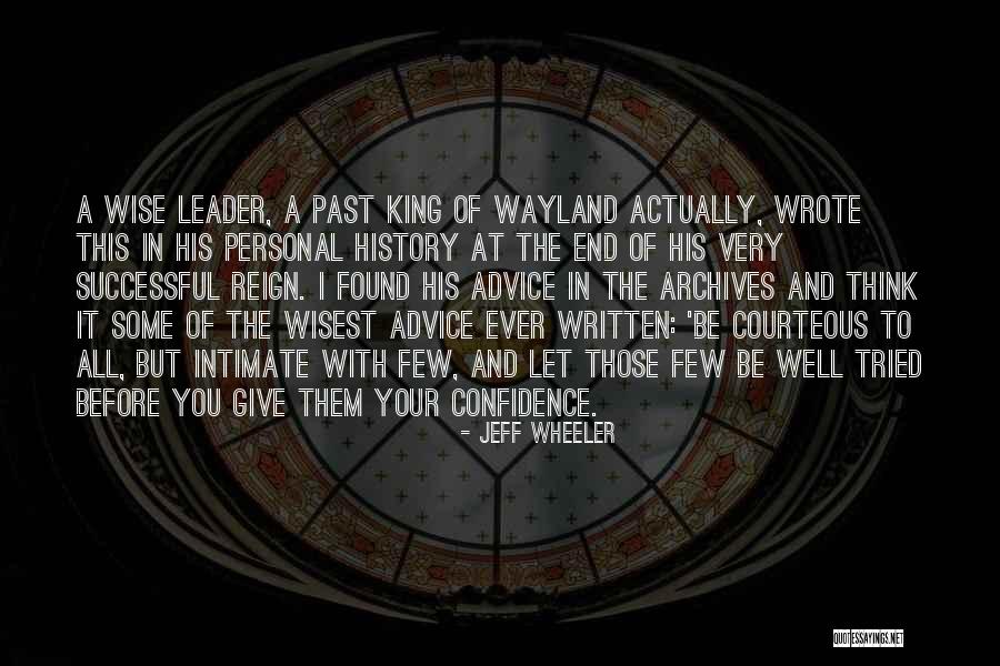 Archives Quotes By Jeff Wheeler Archives Quotes By Jeff Wheeler