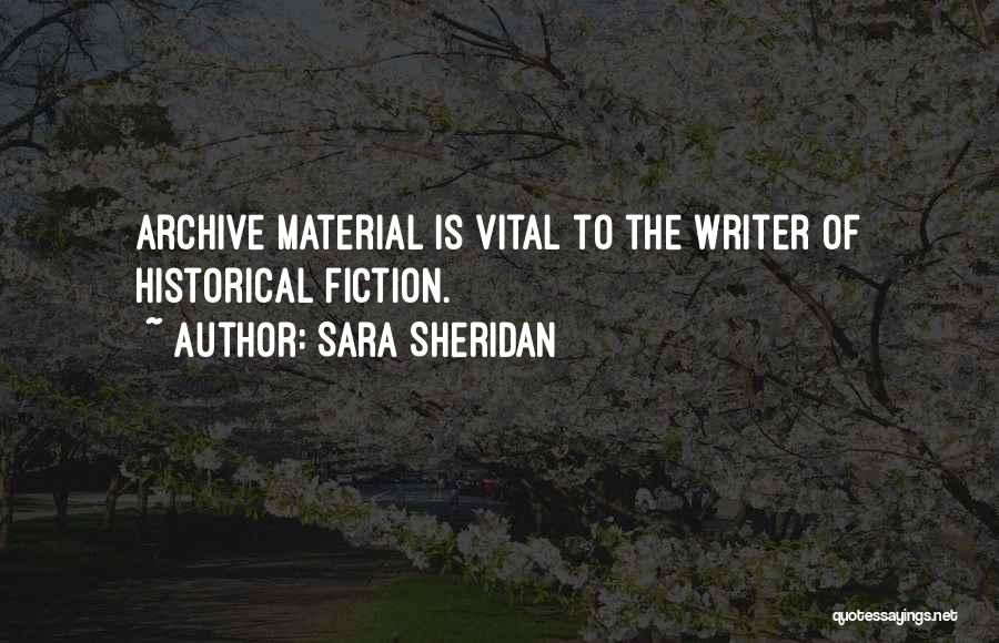 Archives Quotes By Sara Sheridan