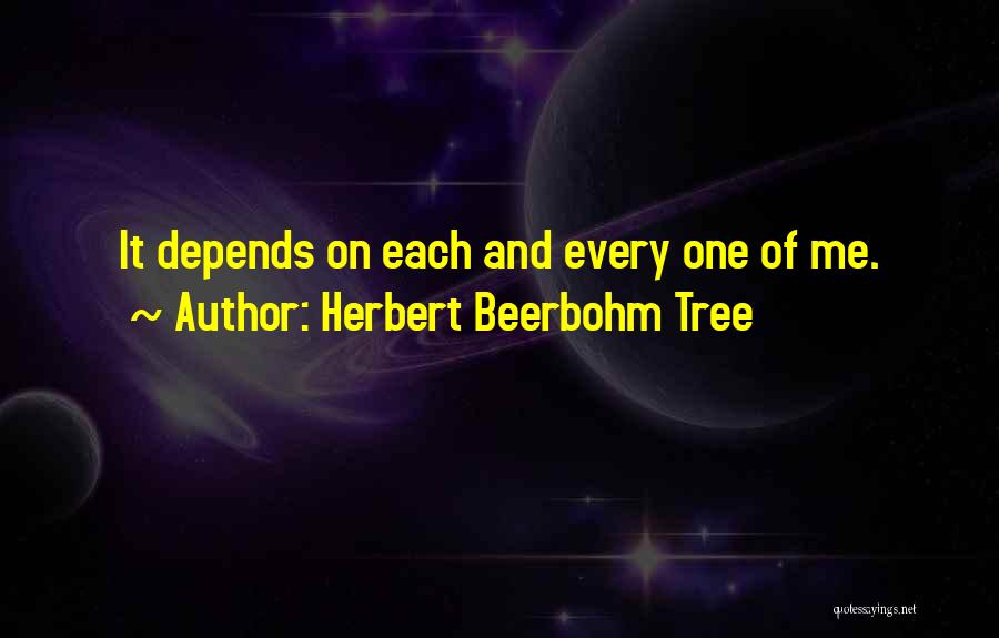 Arciniega Stables Quotes By Herbert Beerbohm Tree