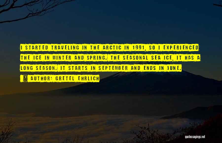 Arctic Quotes By Gretel Ehrlich