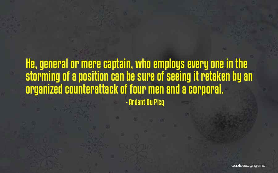 Ardant Du Picq Quotes 219550 Ardant Du Picq Quotes 219550