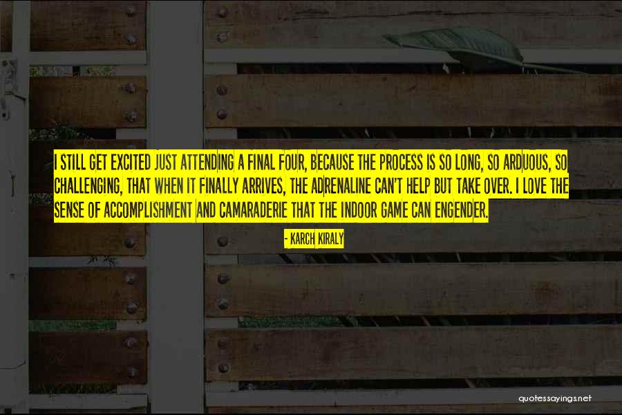 Arduous Quotes By Karch Kiraly Arduous Quotes By Karch Kiraly