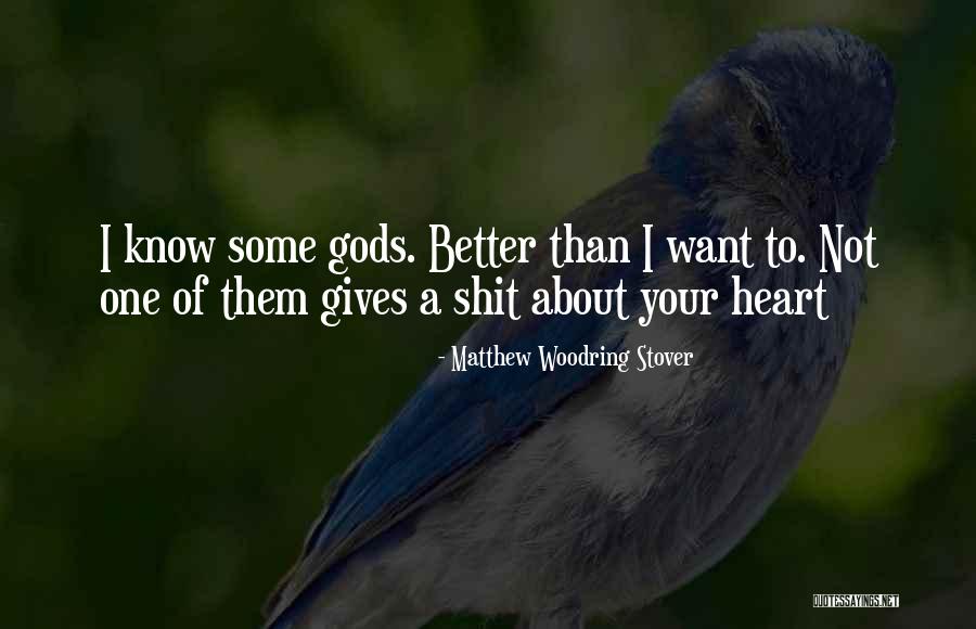 Are Many Gods Better Than One God Quotes By Matthew Woodring Stover Are Many Gods Better Than One God Quotes By Matthew Woodring Stover