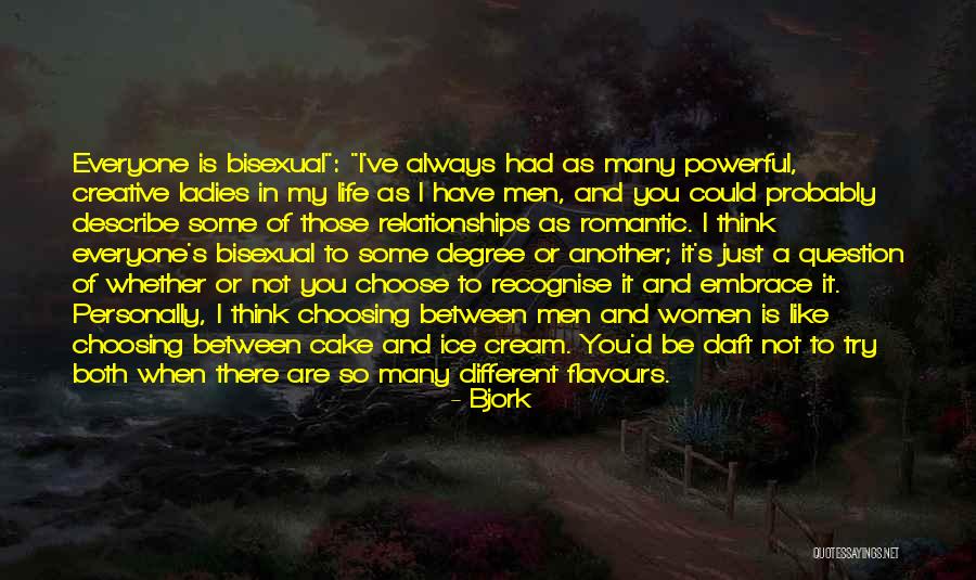 Are Men And Women Different Quotes By Bjork Are Men And Women Different Quotes By Bjork