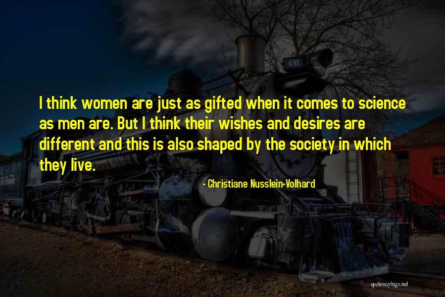 Are Men And Women Different Quotes By Christiane Nusslein-Volhard Are Men And Women Different Quotes By Christiane Nusslein-Volhard