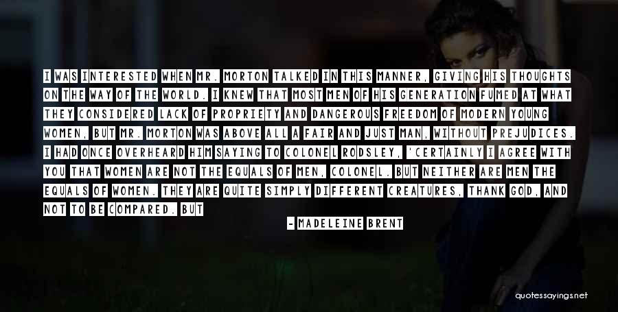 Are Men And Women Different Quotes By Madeleine Brent Are Men And Women Different Quotes By Madeleine Brent