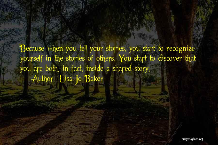 Are Stories In Quotes By Lisa-Jo Baker
