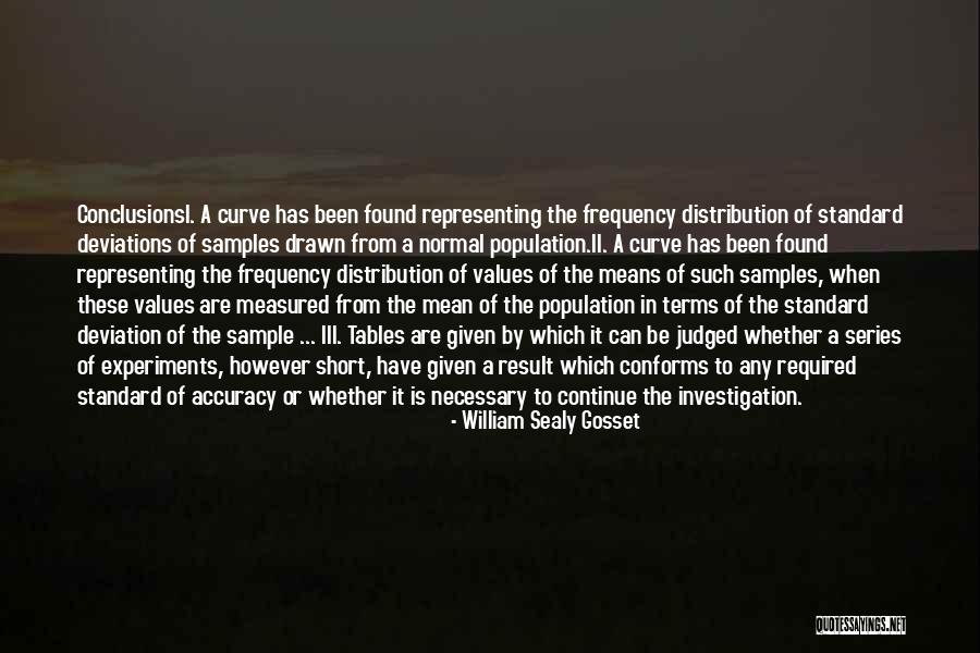 Are These Quotes By William Sealy Gosset Are These Quotes By William Sealy Gosset