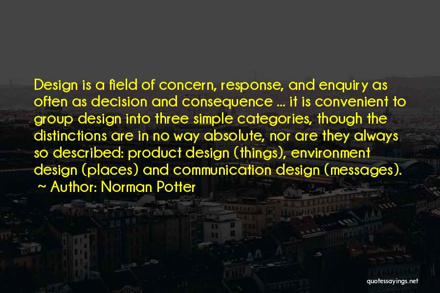 Are We A Product Of Our Environment Quotes By Norman Potter