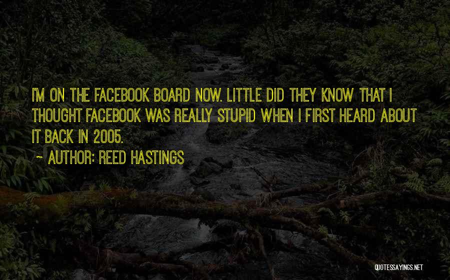 Are We There Yet 2005 Quotes By Reed Hastings