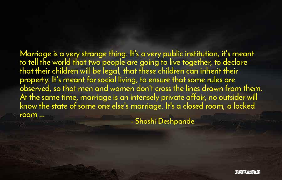 Are Women Men S Property Quotes By Shashi Deshpande