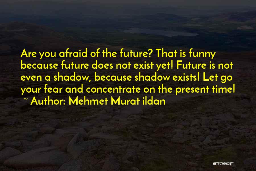 Are You Afraid Of The Future Quotes By Mehmet Murat Ildan