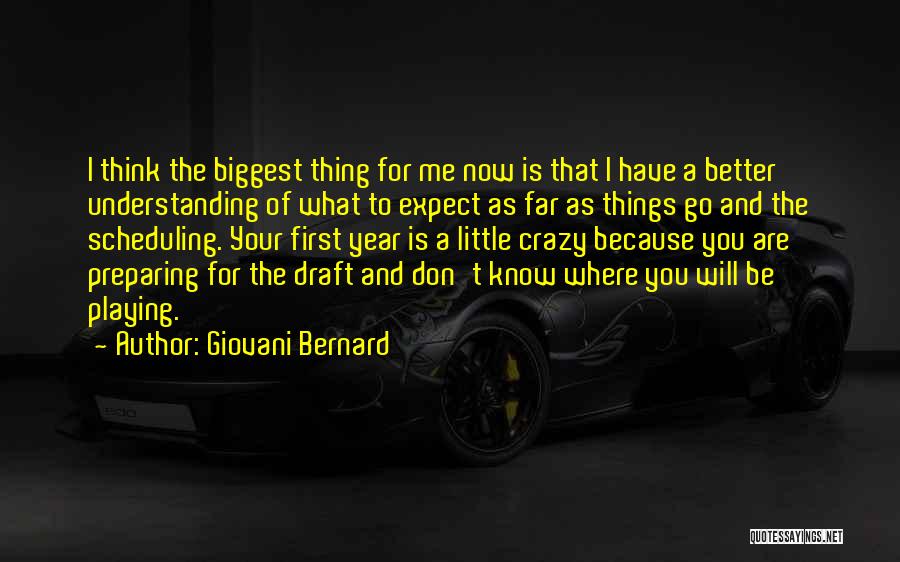 Are You Crazy Quotes By Giovani Bernard