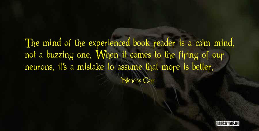 Are You Experienced Book Quotes By Nicholas Carr