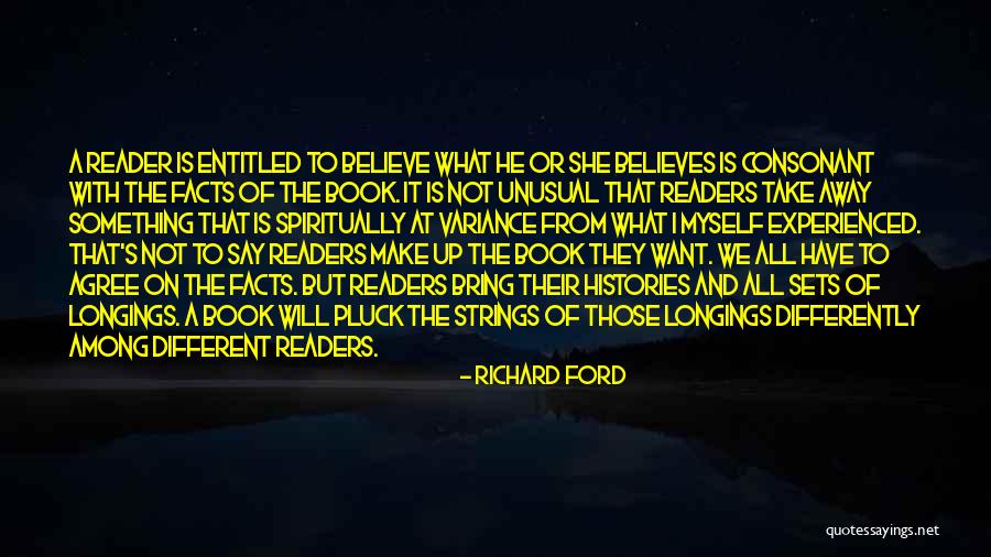 Are You Experienced Book Quotes By Richard Ford