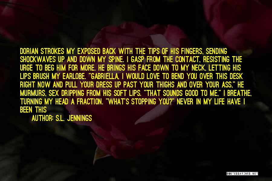 Are You Happy With Me Quotes By S.L. Jennings