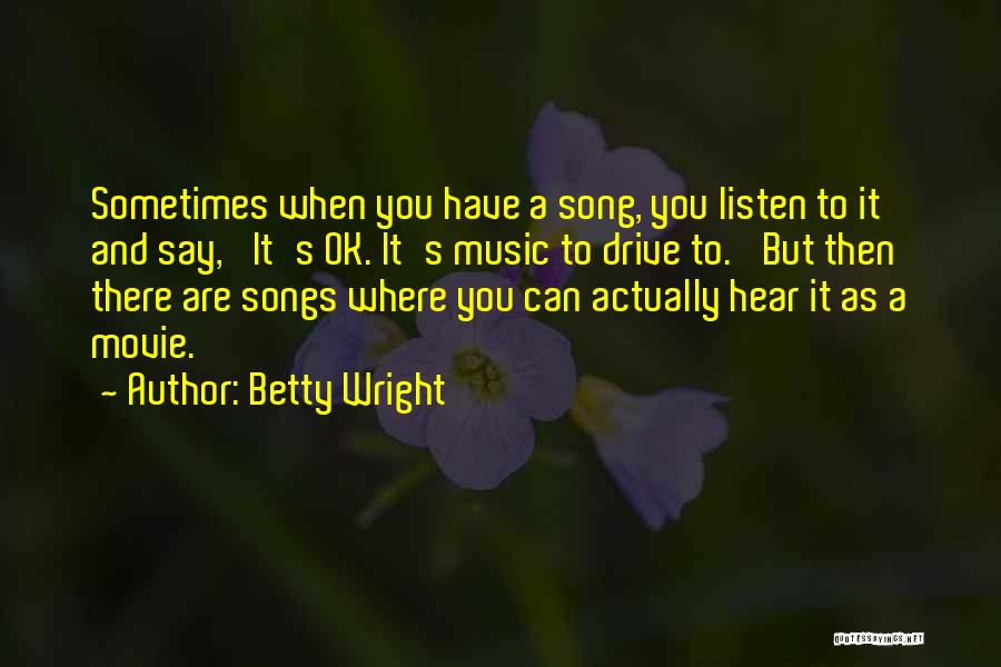 Are You Ok Quotes By Betty Wright