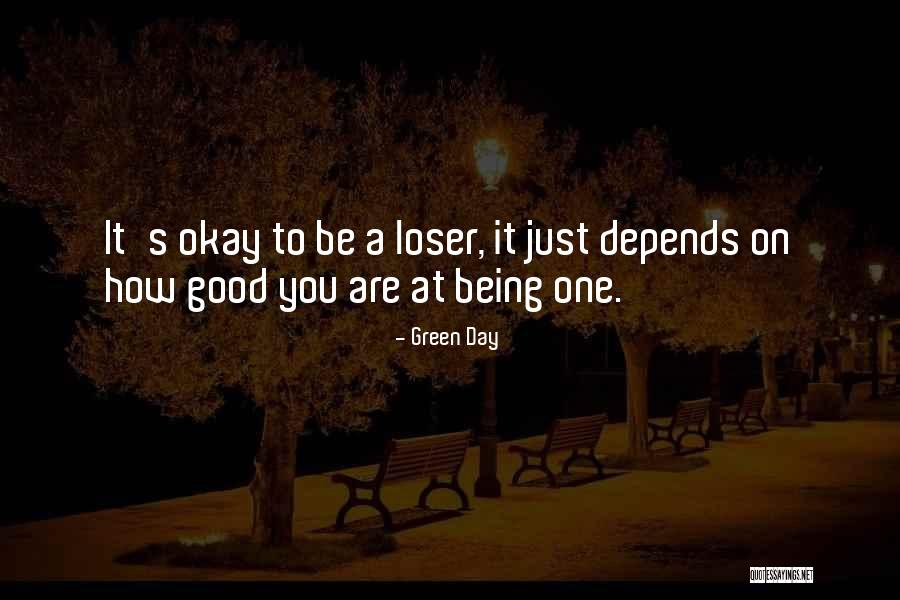 Are You Okay Day Quotes By Green Day