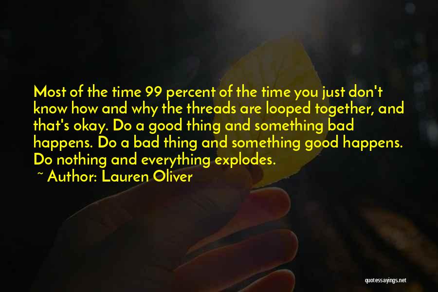 Are You Okay Quotes By Lauren Oliver