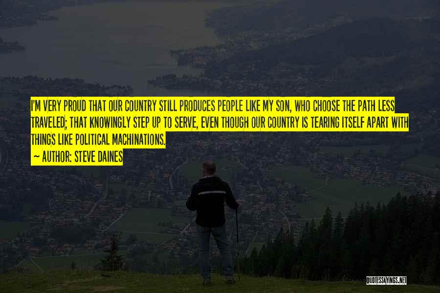 Are You Proud Of Your Country Quotes By Steve Daines