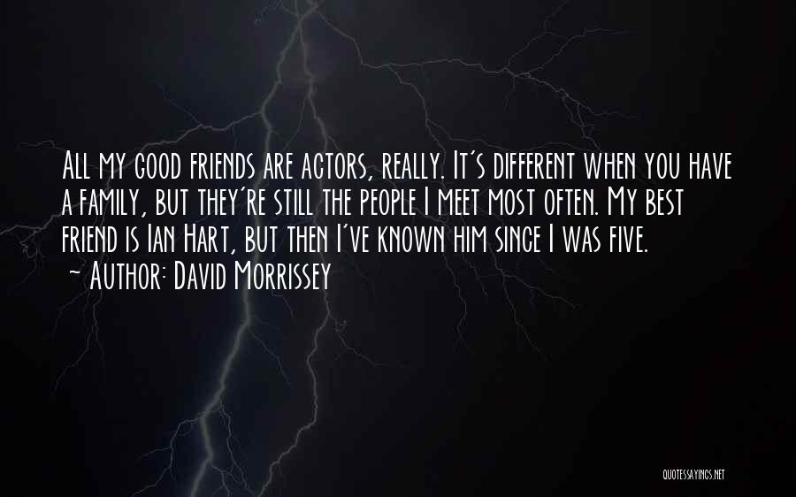 Are You Really My Friend Quotes By David Morrissey