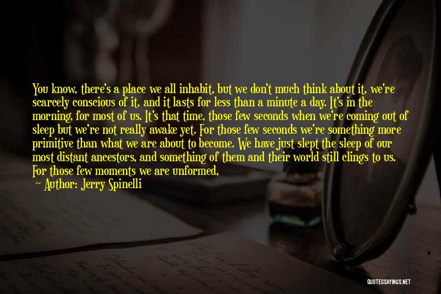 Are You Still Awake Quotes By Jerry Spinelli