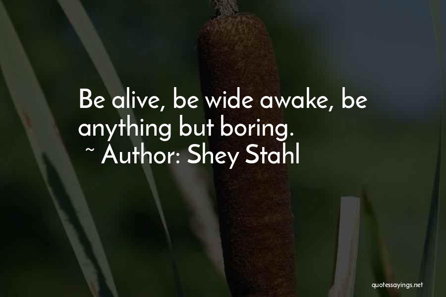 Are You Still Awake Quotes By Shey Stahl