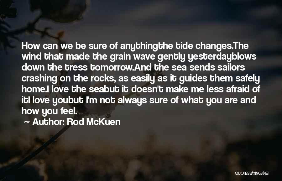 Are You Sure You Love Me Quotes By Rod McKuen