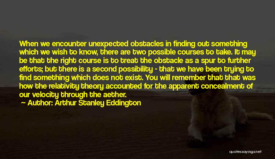 Are You There Quotes By Arthur Stanley Eddington