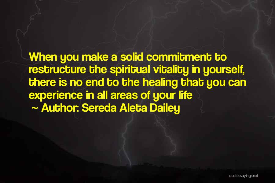 Areas Of Improvement Quotes By Sereda Aleta Dailey