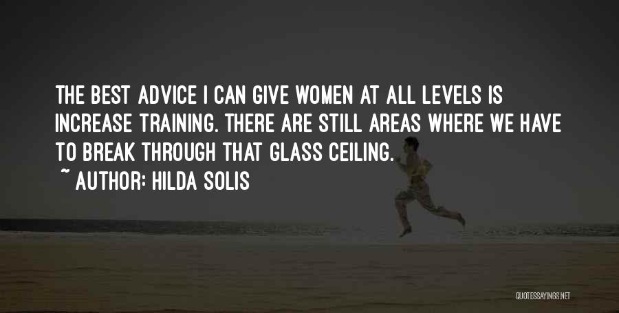 Areas Quotes By Hilda Solis