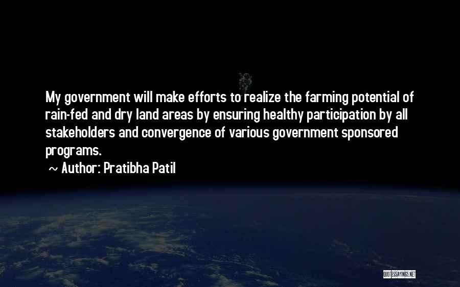 Areas Quotes By Pratibha Patil