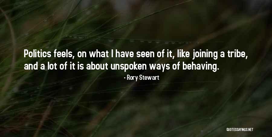 Arellanos Karla Quotes By Rory Stewart