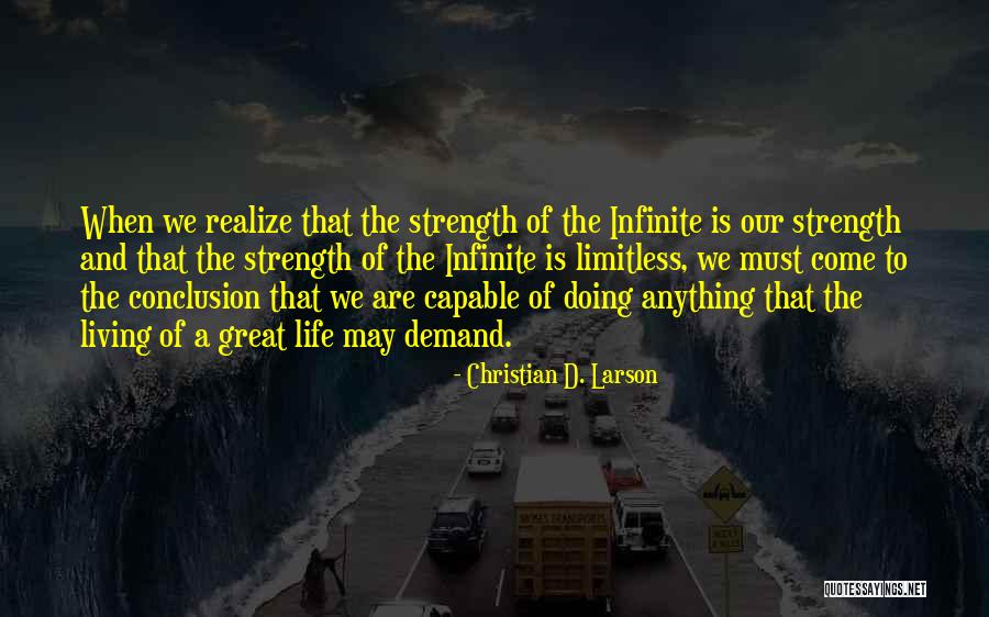 Argentina Supporter Quotes By Christian D. Larson Argentina Supporter Quotes By Christian D. Larson