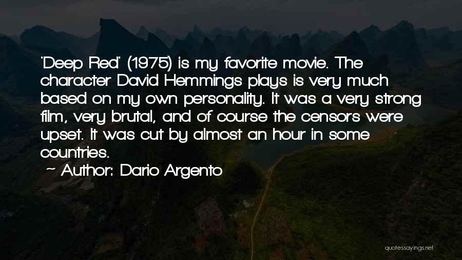 Argento Quotes By Dario Argento