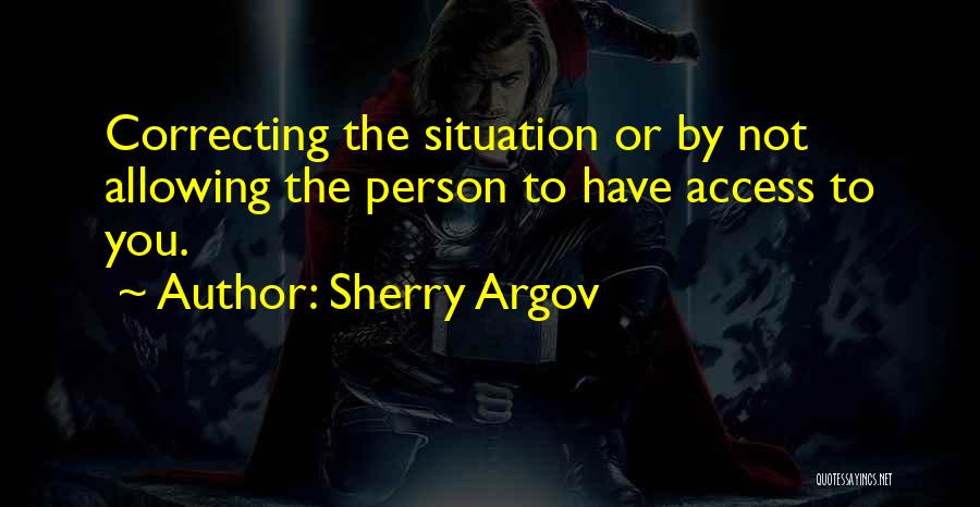 Argov Sherry Quotes By Sherry Argov