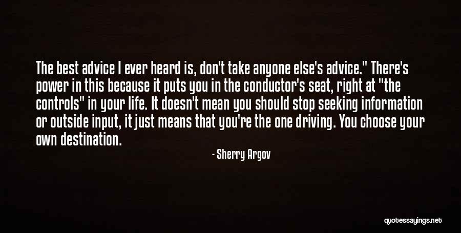 Argov Sherry Quotes By Sherry Argov