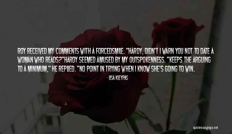 Arguing With A Woman Quotes By Lisa Kleypas Arguing With A Woman Quotes By Lisa Kleypas