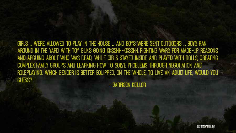 Arguing With Family Quotes By Garrison Keillor