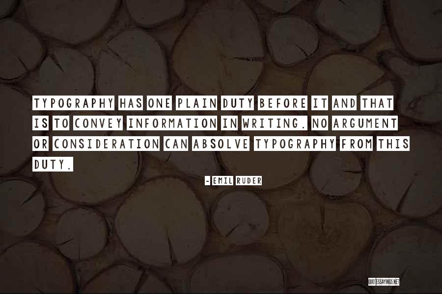 Argument From Design Quotes By Emil Ruder Argument From Design Quotes By Emil Ruder