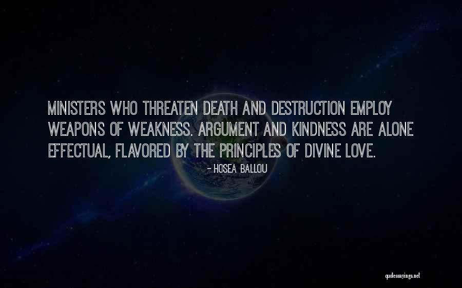 Argument Love Quotes By Hosea Ballou Argument Love Quotes By Hosea Ballou